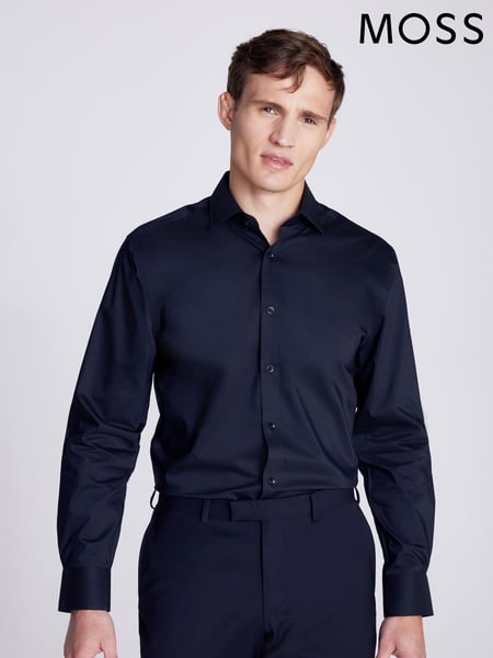 MOSS Black Stretch Shirt (N02339) | € 55