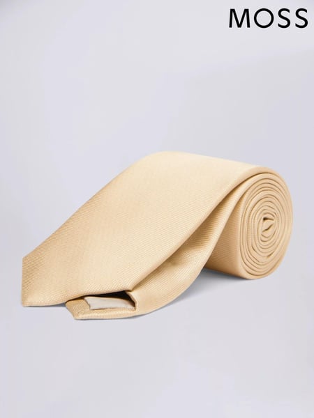 MOSS Yellow Oxford Silk Tie (N02531) | € 47