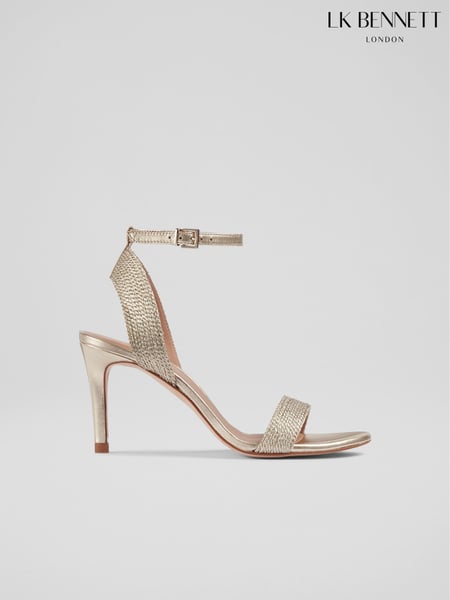 LK Bennett Metallic Ivette Rope Sandals (N02692) | € 513