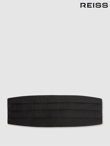 Reiss Black Cameron Silk Cummerbund (N06895) | € 106