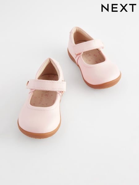 Pink Standard Fit (F) First Walker Mary Jane Shoes (N09026) | € 31