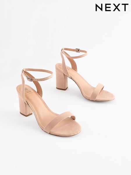Blush Nude 1 Extra Wide Fit Forever Comfort® Block Heel Sandals (N09932) | € 47