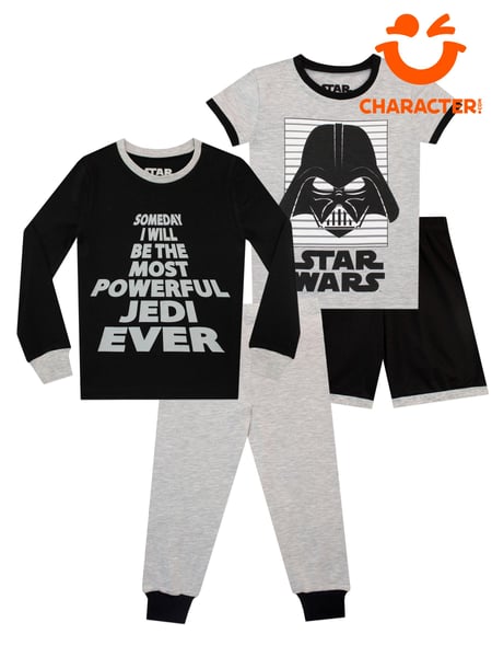 Character Black Star Wars Pyjamas 2 Pack (N13997) | € 44