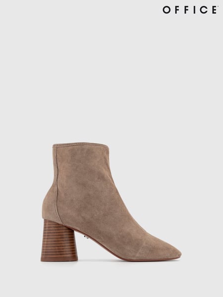 Office Brown Suede Sock Ankle Ash Boots (N14161) | € 23