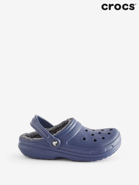 Marineblau - Crocs Classic Lined Clogs (N15635) | 86 €