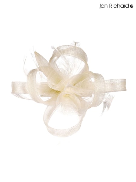 Jon Richard Cream Small Feather Fascinator Clip (N20552) | € 39