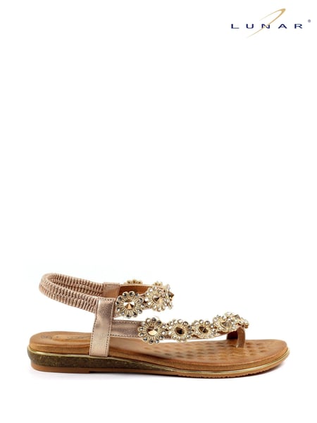 Lunar Charlotte II Floral Gemstone Sandals (N22836) | € 62