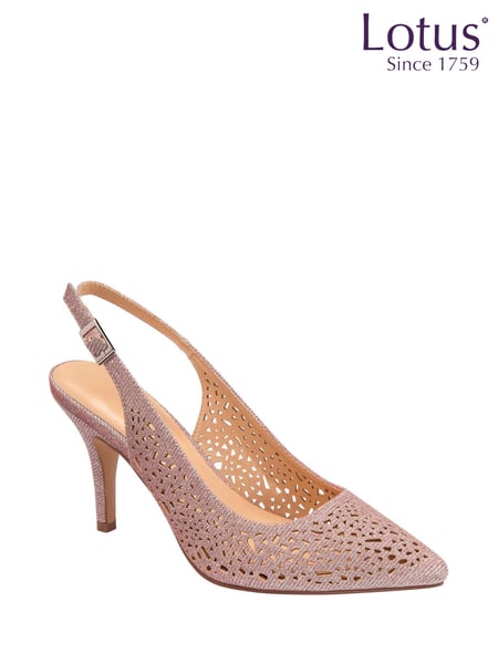 Lotus Pink Slingback Court Shoes (N23194) | € 50