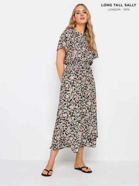 Long Tall Sally Green Woven T-Shirt Dress (N28317) | € 53