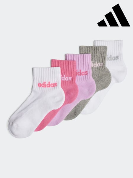 adidas Multi Kids Linear Ankle Socks 5 Pairs (N32595) | € 16