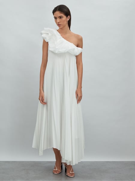 Acler One-Shoulder Asymmetric Midi Dress (N32601) | € 1.029
