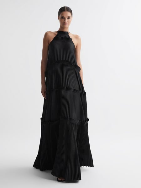 Acler Ruffle Halterneck Maxi Dress (N32616) | € 1.029