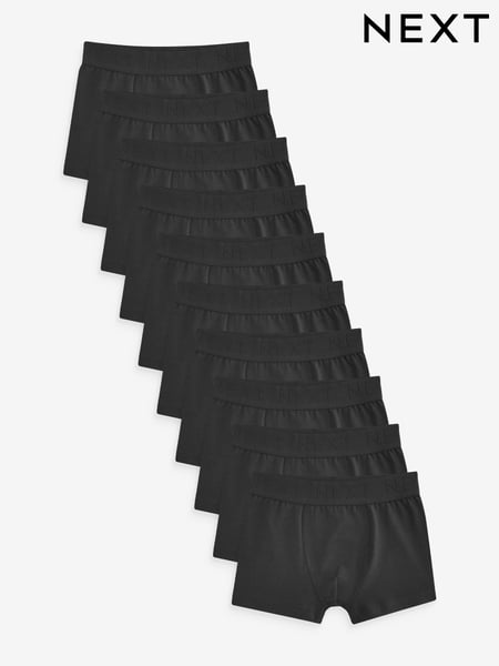 Black Trunks 10 Pack (1.5-16yrs) (N33977) | € 38 - € 45