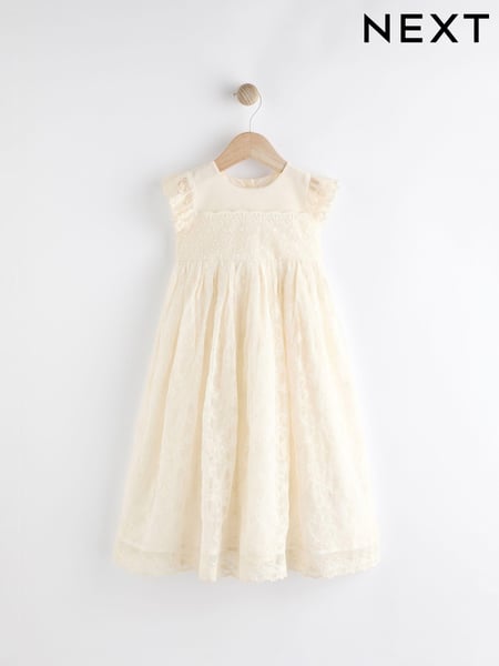 Ivory Occasion Baby Dress (0mths-2yrs) (N34642) | € 43 - € 45