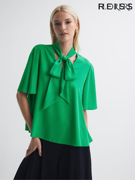 Florere Tie Neck Blouse (N36465) | € 200