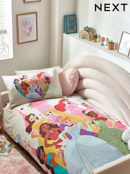 Disney Princess 100% Cotton Duvet Cover and Pillowcase Set (N37268) | 39 € - 63 €