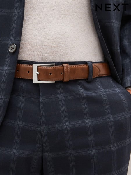 Tan Brown Faux Leather Belt (N39715) | € 15