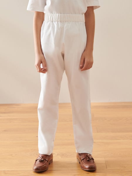 White EID Kurta Trousers (3mths-16yrs) (N39759) | € 11 - € 21