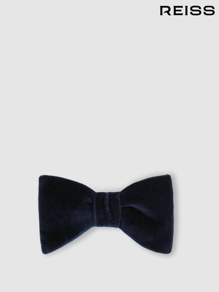Reiss Navy Hike Velvet Bow Tie (N40570) | € 106