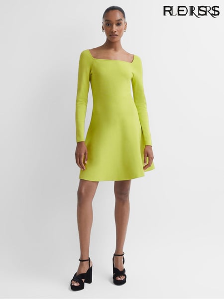 Florere Knitted Skater Mini Dress (N44205) | € 231