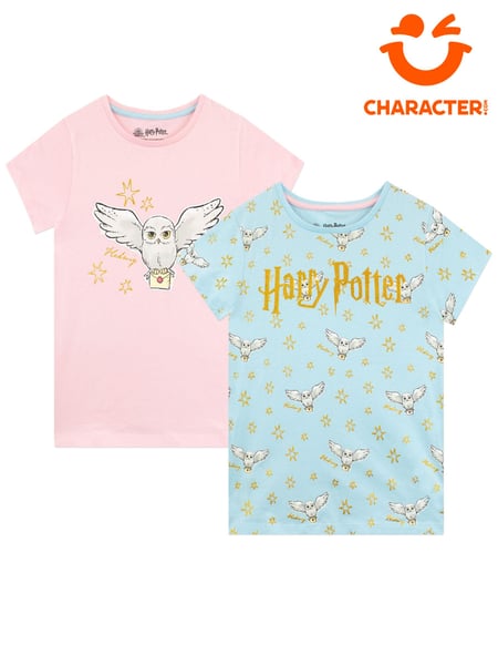 Character Blue 100% Cotton Harry Potter T-Shirt 2 Pack (N46869) | € 33