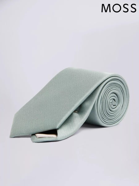 MOSS Green Oxford Silk Tie (N49001) | € 47