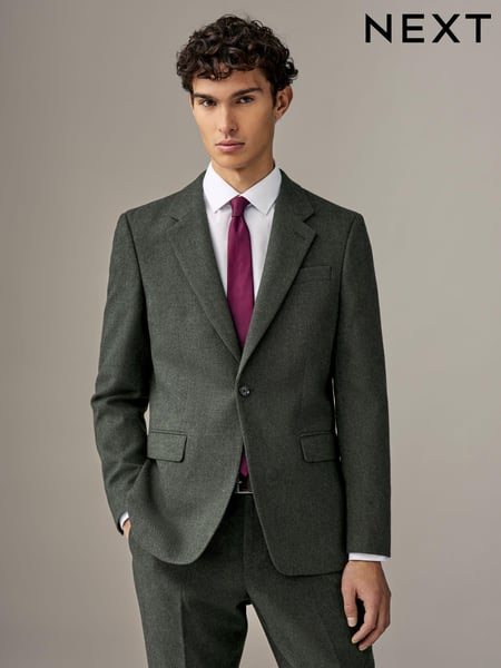 Green Slim Fit Donegal Suit Jacket (N54934) | € 118
