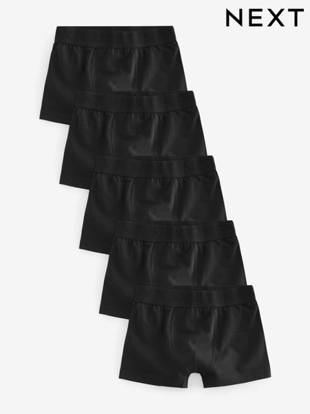 Black Trunks 5 Pack (2-16yrs) (N59104) | € 20 - € 27