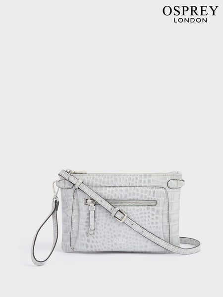 Osprey London The Ruby Leather Cross-Body Cognac Clutch (N61573) | € 117