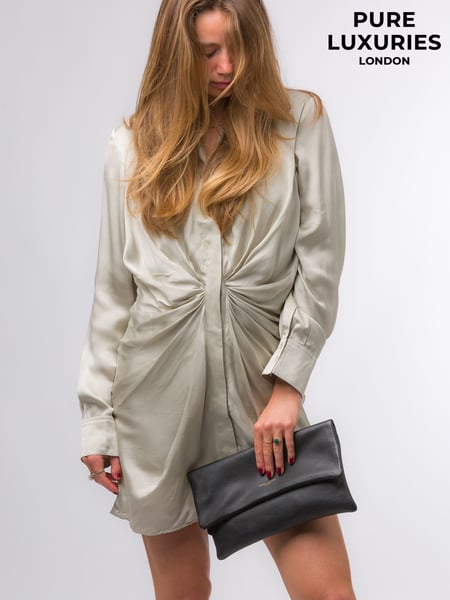 Pure Luxuries London Amelia Nappa Leather Clutch Bag (N63667) | € 61