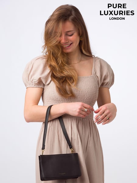 Pure Luxuries London Layla Nappa Leather Grab Clutch Bag (N63702) | € 70