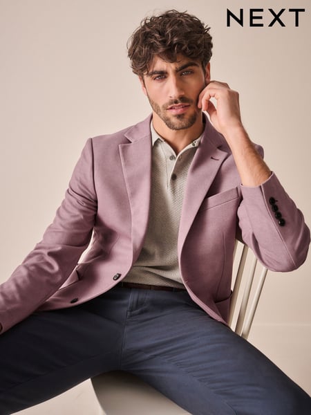 Pink Motionflex Stretch Jersey Blazer (N63948) | € 59