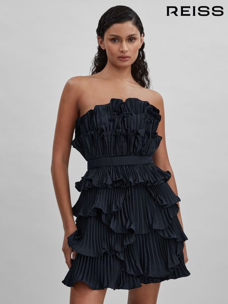 Amur Strapless Ruffle Mini Dress (N74206) | € 777