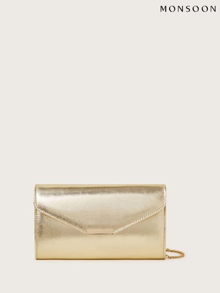 Monsoon Gold Clutch Bag (N95114) | € 61