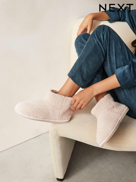 Creme - Borg Boot Slippers (N96028) | 32 €