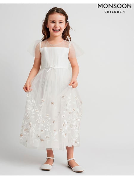 Monsoon Natural Sally Scuba Pleated Dress (N97196) | € 47 - € 54