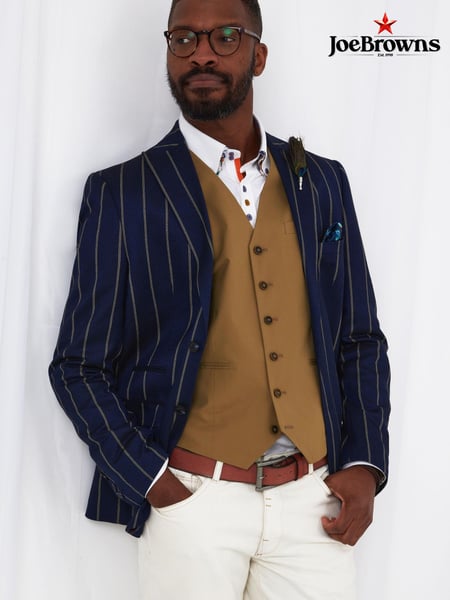 Joe Browns Blue Standout Stripe Blazer (Q40509) | € 39