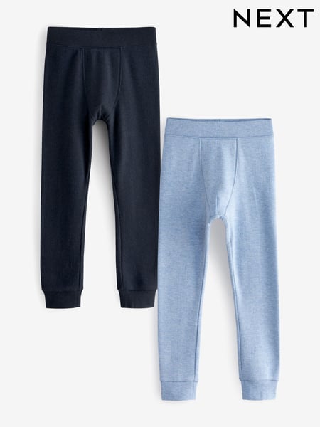 Blue/Navy Thermal Leggings 2 Pack (2-16yrs) (Q55692) | € 21 - € 30