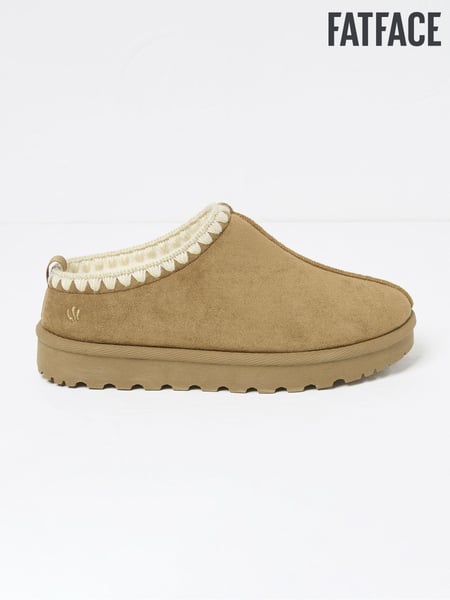Hellbraun - FatFace Mule Slippers (Q60525) | 66 €
