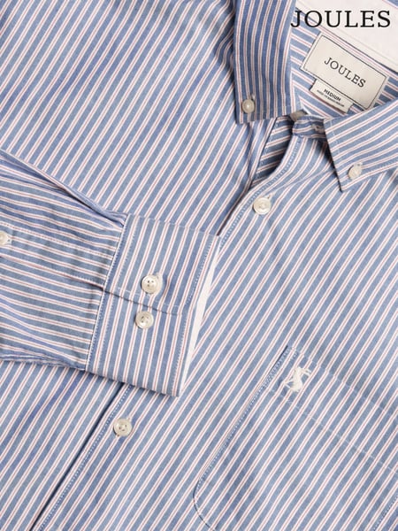 Joules Oxford Blue Stripe Classic Fit Shirt (Q61513) | € 77