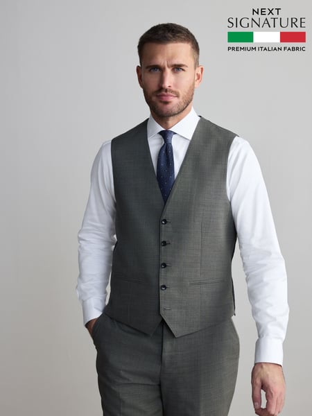 Green Signature Nova Fides Wool Waistcoat (Q62709) | € 90