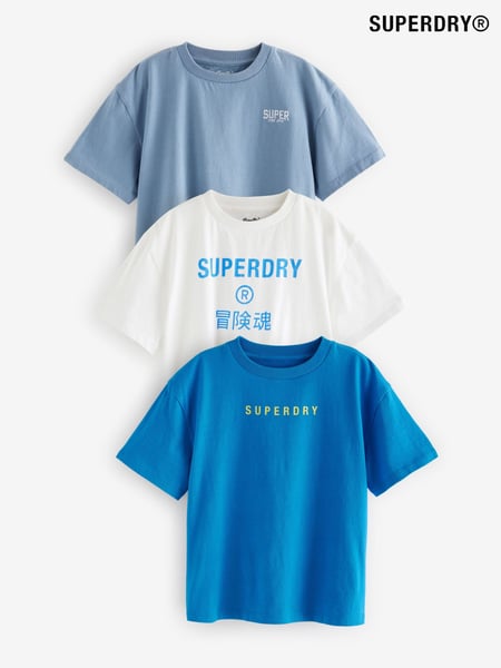 Superdry Multi T-Shirt 3 Pack (Q63099) | € 39 - € 48