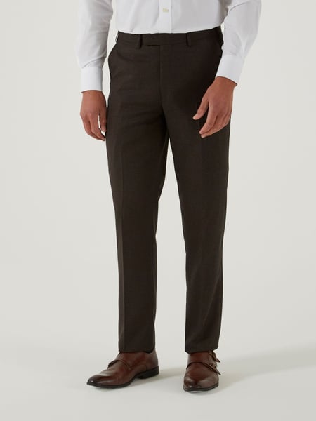 Skopes Brown Tailored Fit Harcourt Suit: Trousers (Q64091) | € 43