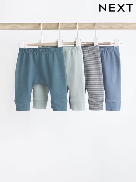 Teal Blue Baby Leggings 4 Pack (Q65896) | € 18 - € 21