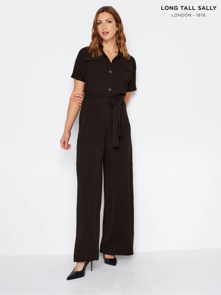 Long Tall Sally Black Utility Jumpsuit (Q68882) | € 62
