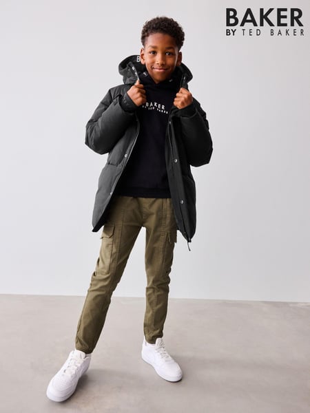 Baker by Ted Baker Shower Resistant Parka Coat (Q77937) | 122 € - 129 €
