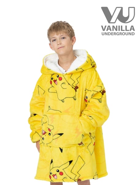 Gelb/Pokemon - Vanilla Underground All-Over Print Blanket Hoodie (Q78587) | 42 €
