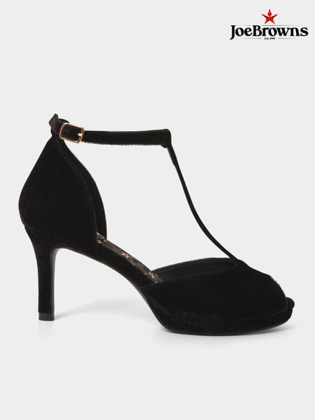 Joe Browns Black Cover Girl T Bar Shoes (Q78733) | € 47