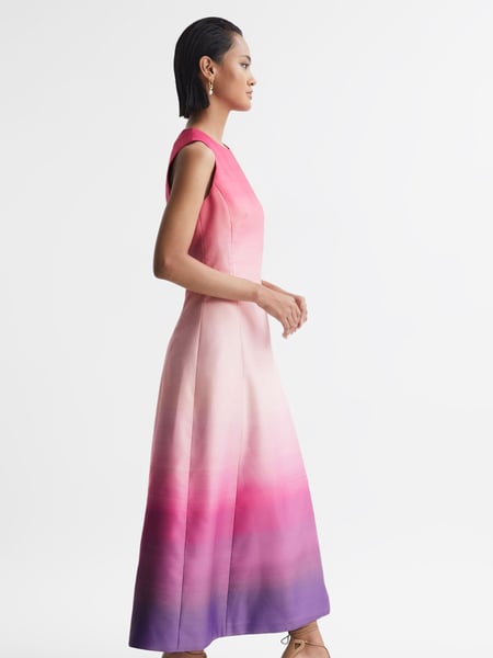 Leo Lin Ombre Sleeveless Midi Dress (Q79969) | € 1.084