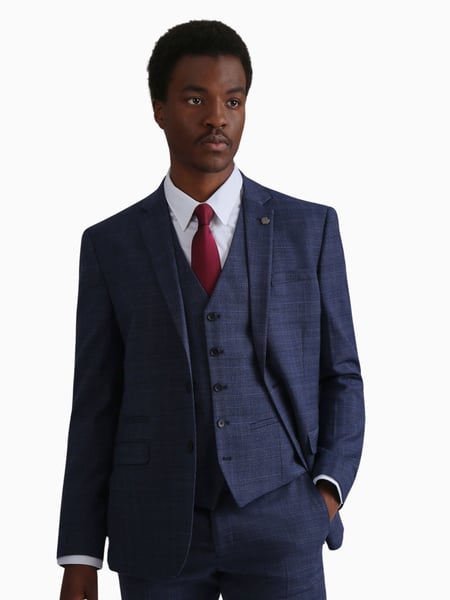 Ted Baker Tailoring Blue Chelia Slim Fit Check Jacket (Q82077) | € 202